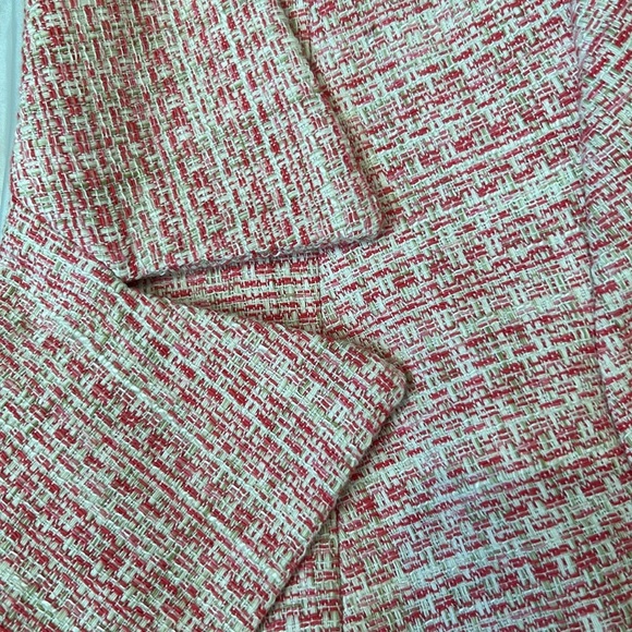 Liz Claiborne Pink and White Vintage Blazer - Picture 8 of 11